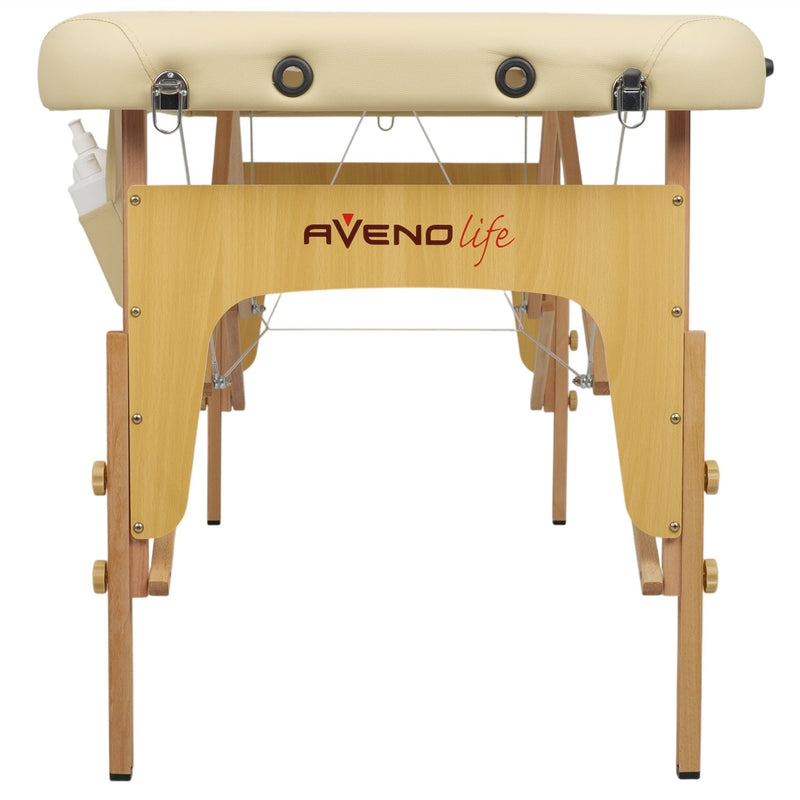 Habys Bianca Portable Massage Table Comfy Base K533 - Beige - SalonServe Hair & Beauty Supplies Ltd