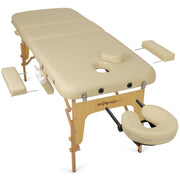 Habys Bianca Portable Massage Table Comfy Base K533 - Beige - SalonServe Hair & Beauty Supplies Ltd