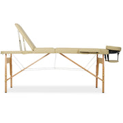 Habys Bianca Portable Massage Table Comfy Base K533 - Beige - SalonServe Hair & Beauty Supplies Ltd