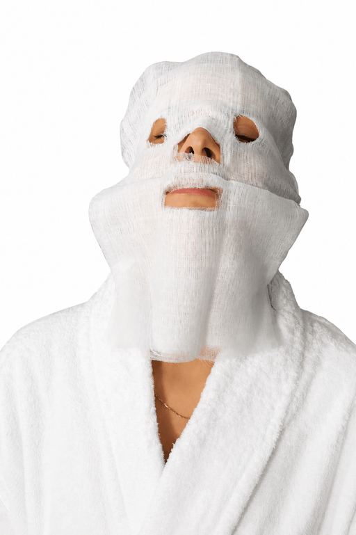 Disposable Cotton Gauze Mask - 100 Pack - SalonServe Hair & Beauty Supplies Ltd