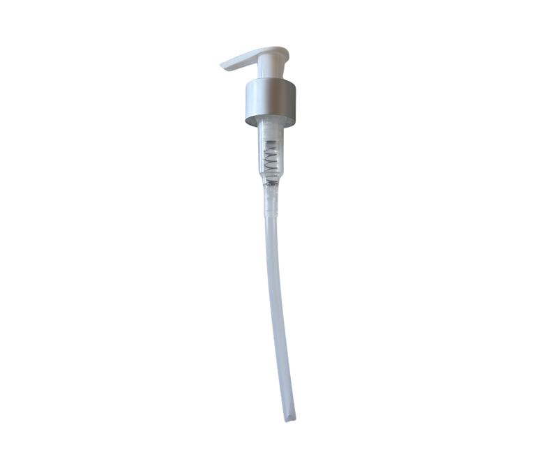 Dispenser Pump with SILVER rim PUMP ONLY