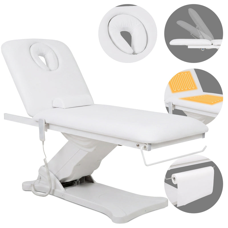 Electric Heated Beauty Couch - Camilla Ergo 2 - 3 Colours Available - SalonServe Hair & Beauty Supplies Ltd
