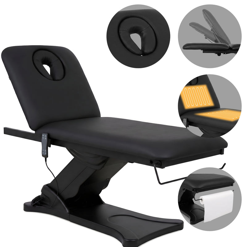 Electric Heated Beauty Couch - Camilla Ergo 2 - 3 Colours Available - SalonServe Hair & Beauty Supplies Ltd