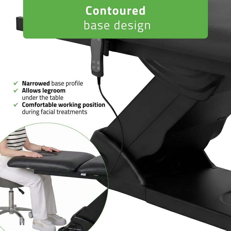 Electric Heated Beauty Couch - Camilla Ergo 2 - 3 Colours Available - SalonServe Hair & Beauty Supplies Ltd