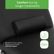 Electric Heated Beauty Couch - Camilla Ergo 2 - 3 Colours Available - SalonServe Hair & Beauty Supplies Ltd