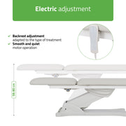 Electric Heated Beauty Couch - Camilla Ergo 2 - 3 Colours Available - SalonServe Hair & Beauty Supplies Ltd