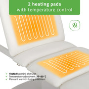 Serenity Ergo 4 Electric Heated Beauty Bed - SalonServe Hair & Beauty Supplies Ltd
