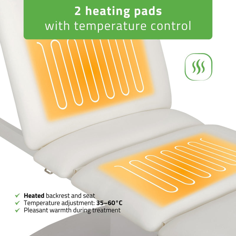 Serenity Ergo 4 Electric Heated Beauty Bed - SalonServe Hair & Beauty Supplies Ltd