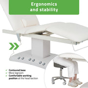Serenity Ergo 4 Electric Heated Beauty Bed - SalonServe Hair & Beauty Supplies Ltd