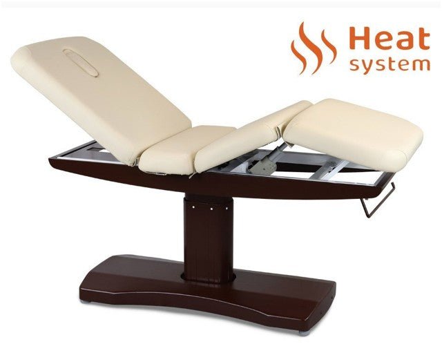 Libra 4 HEAT So Skin Heated Electric Treatment Bed - Beige - SalonServe Hair & Beauty Supplies Ltd