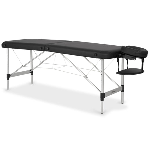 Lightweight Habys Nina Portable Massage Table Comfy Base K515 - Black - SalonServe Hair & Beauty Supplies Ltd