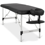 Lightweight Habys Nina Portable Massage Table Comfy Base K515 - Black - SalonServe Hair & Beauty Supplies Ltd