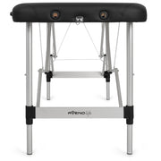 Lightweight Habys Nina Portable Massage Table Comfy Base K515 - Black - SalonServe Hair & Beauty Supplies Ltd