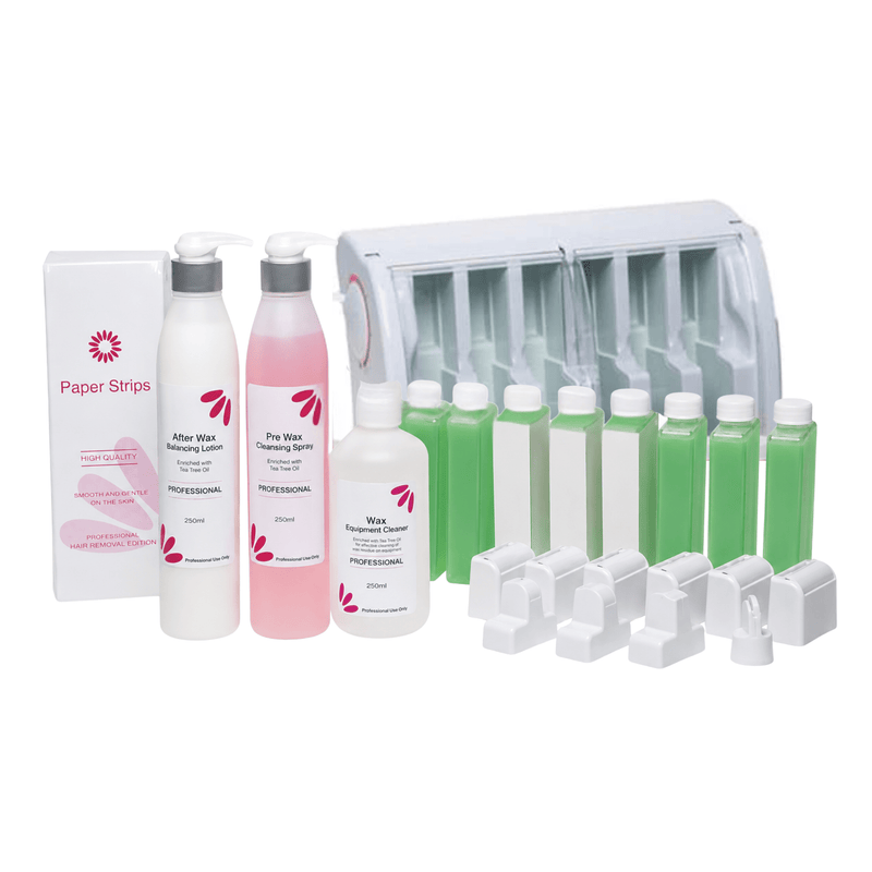 Large Roller Wax Starter Kit - With Tea Tree Wax - SalonServe Hair & Beauty Supplies Ltd