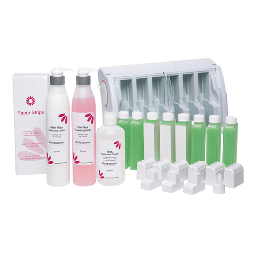 Large Roller Wax Starter Kit - With Tea Tree Wax - SalonServe Hair & Beauty Supplies Ltd