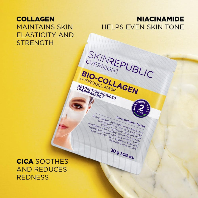 Skin Republic Bio-Collagen Overnight Hydrogel Mask - SalonServe Hair & Beauty Supplies Ltd