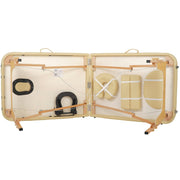Habys Sofia Portable Massage Table Comfy Base K533 - Beige - SalonServe Hair & Beauty Supplies Ltd