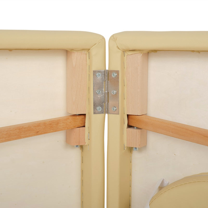 Habys Sofia Portable Massage Table Comfy Base K533 - Beige - SalonServe Hair & Beauty Supplies Ltd