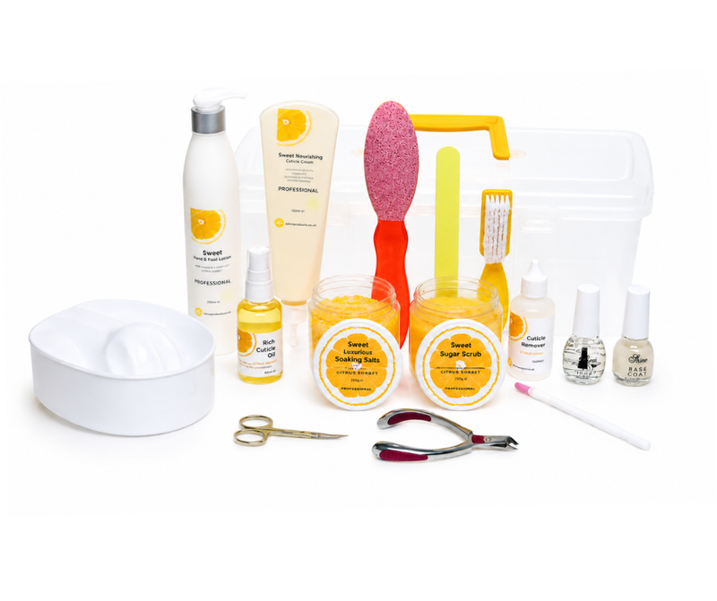 sweet sensations professional salon manicure and pedicure starter kit 