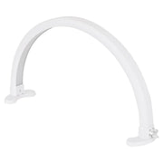 white half moon led salon lamp