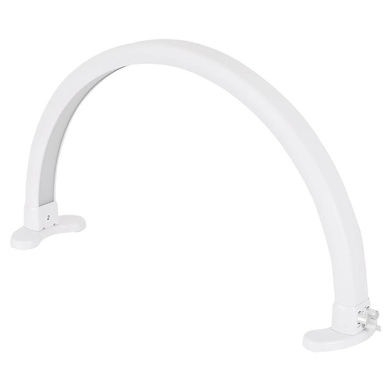 white half moon led salon lamp