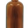 Amber Glass Bottle with lid - Image 3