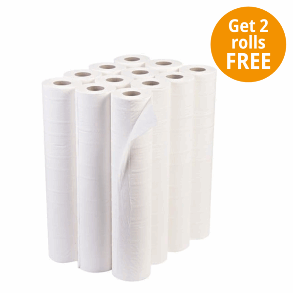 White 20″ High-Grade Beauty Couch Roll