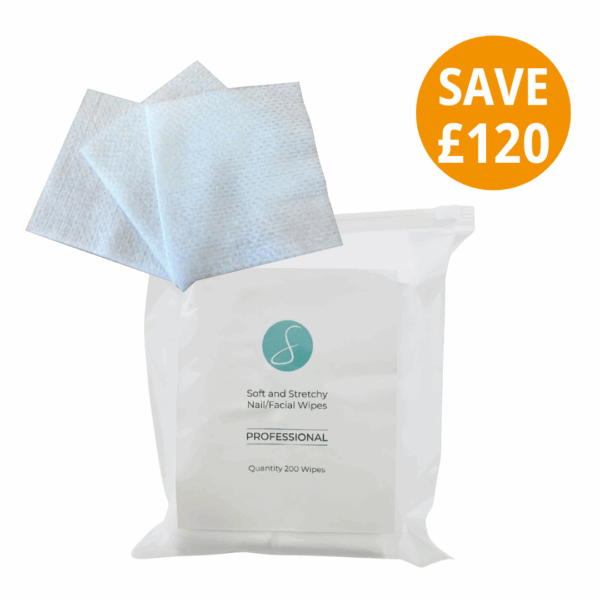 Nail/Facial Gauze Soft Wipes - 200 pack