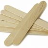 Large Wooden Leg Waxing Spatula