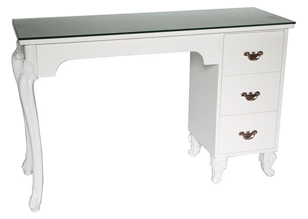Boutique 3 Drawer Manicure Table