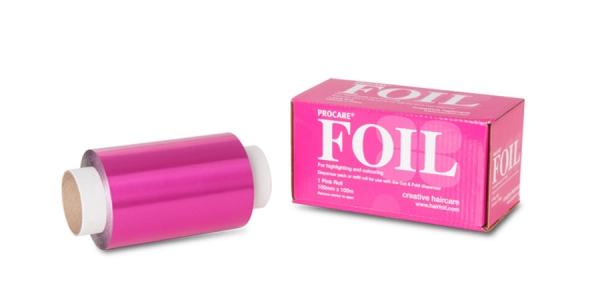 Procare - Premium Range Hair Foil Rolls 100mm x 100m - Pink