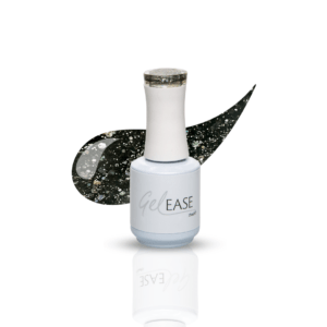Gelease 15ml Soak off Polish Gel – Ebony Sparkle