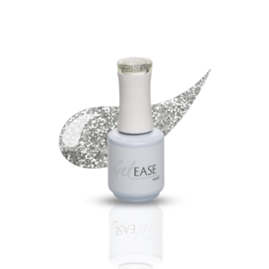 Gelease 15ml Soak off Polish Gel – Silver Diamond