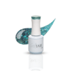 Gelease Gel Nails blue aqua sparkle
