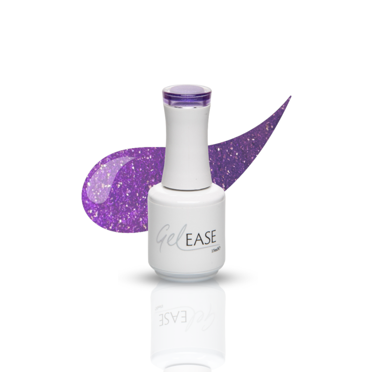Gelease 15ml Soak off Polish Gel – Lilac Sparkle