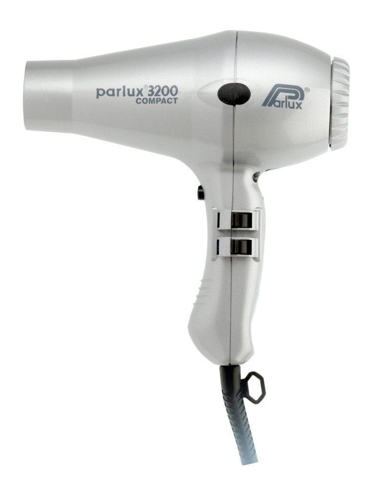 Parlux 3200 Compact Plus Hair Dryer - Silver