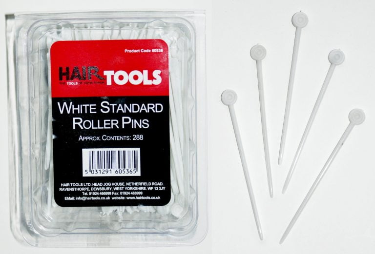 Hair Tools - White Standard Roller Pins