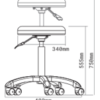 Adjustable Height Stool - Image 3