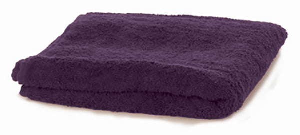 Aubergine Towelling Couch Cover