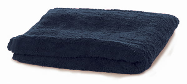 Midnight Blue Towelling Couch Cover