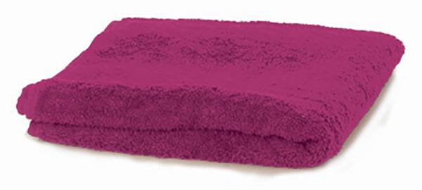 Fuchsia Towelling Couch Cover