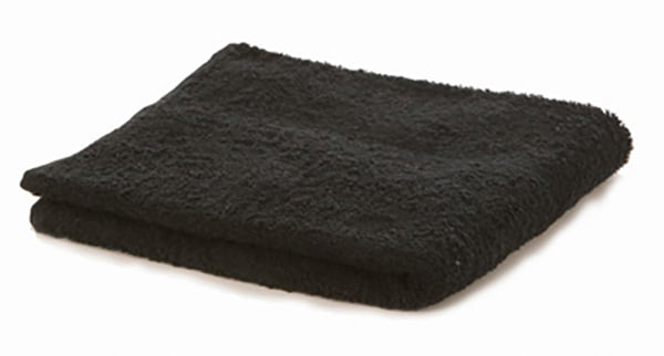 Black Towelling Couch Cover