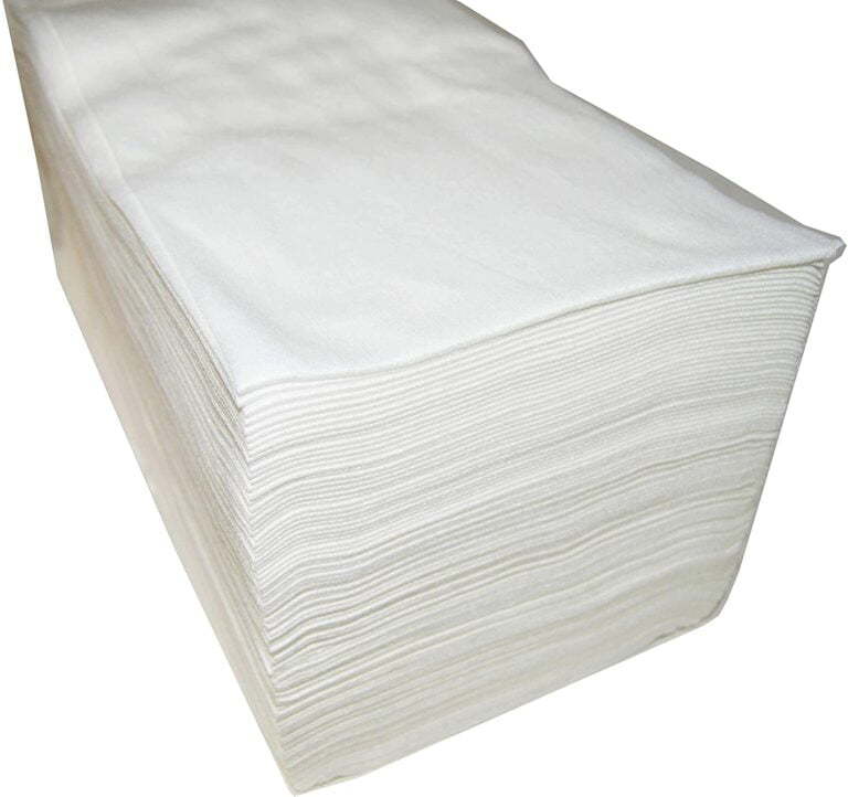 Disposable Hair Towels WHITE