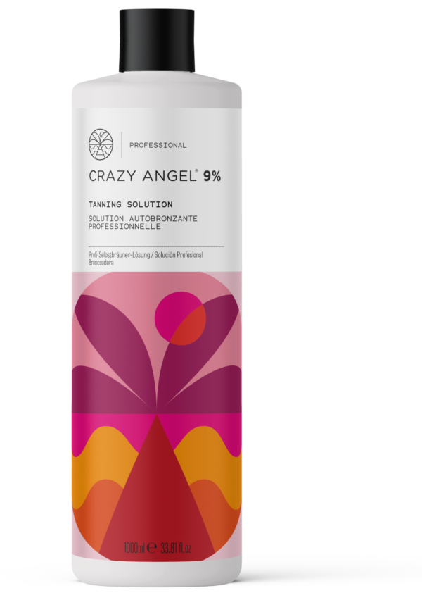 Crazy Angel Professional Tanning Solution 9% 1 Litre