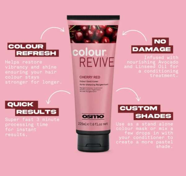 OSMO Colour Revive - Cherry Red 225ml - Image 3