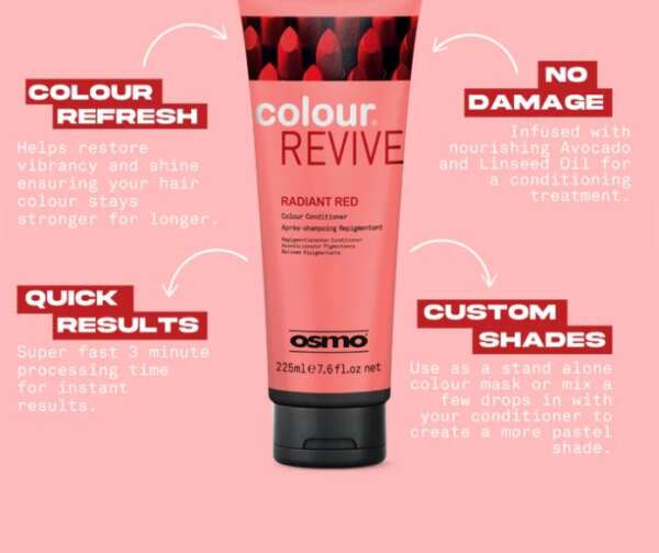 OSMO Colour Revive - Radiant Red 225ml - Image 4