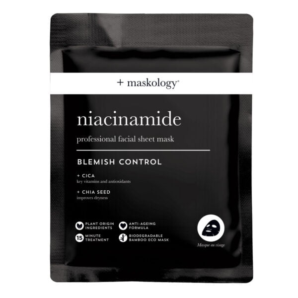 Maskology NIACINAMIDE Pouch Front