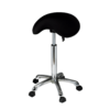 Black Saddle Stool