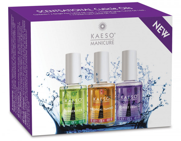 Kaeso Scentsational Cuticle Oil Collection – 3 x 14ml