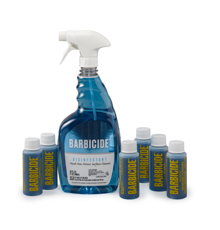 Barbicide Surface Spray,6x60ml Concentrate+Fill Spray Bottle
